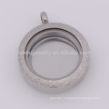 Latest new 17mm round silver stainless steel plates fir for 25mm locket